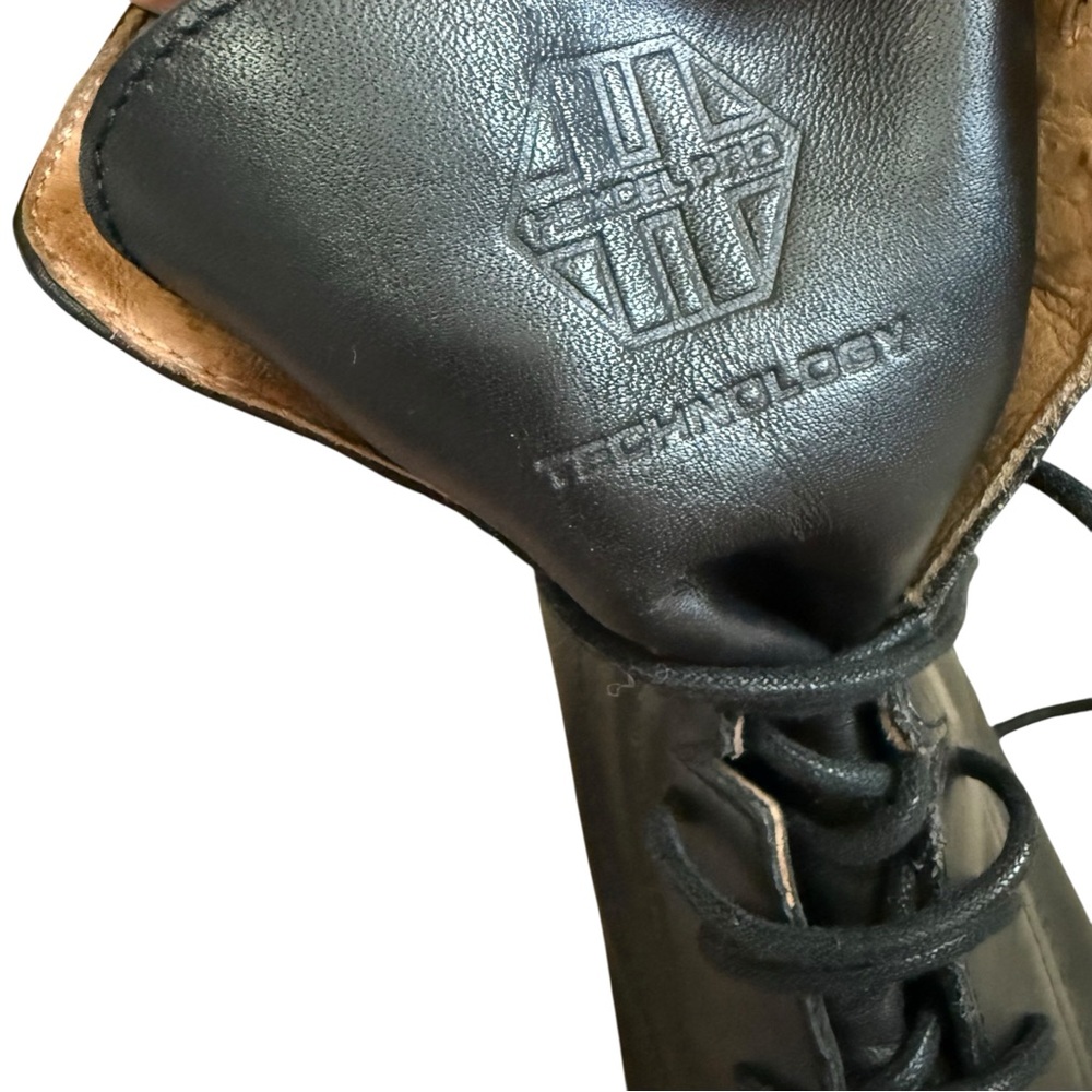 Ariat Leather Lace up Boots Size 9.5 - Picture 6 of 11